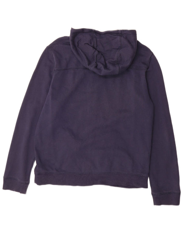 Męski sweter z kapturem i zamkiem błyskawicznym Timberland XL, granatowy, bawełniany