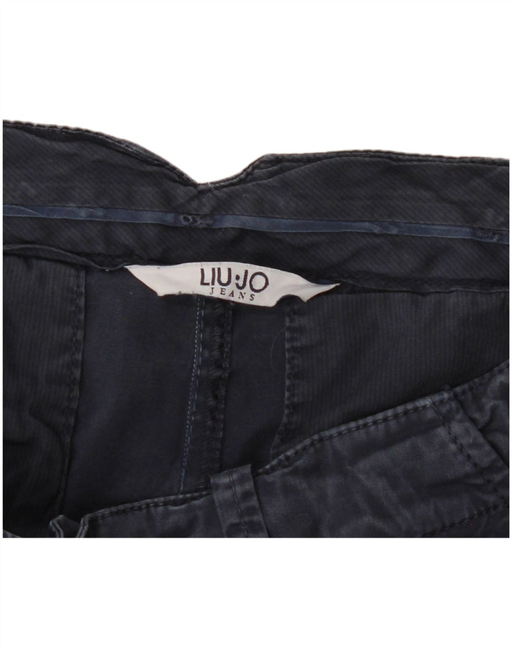 Damskie spodenki Chino Liu Jo W34, duże, granatowe