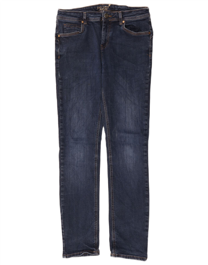 Marks & Spencer Damskie Per Una Slim Jeans UK 12 Medium W32 L30 Granatowe