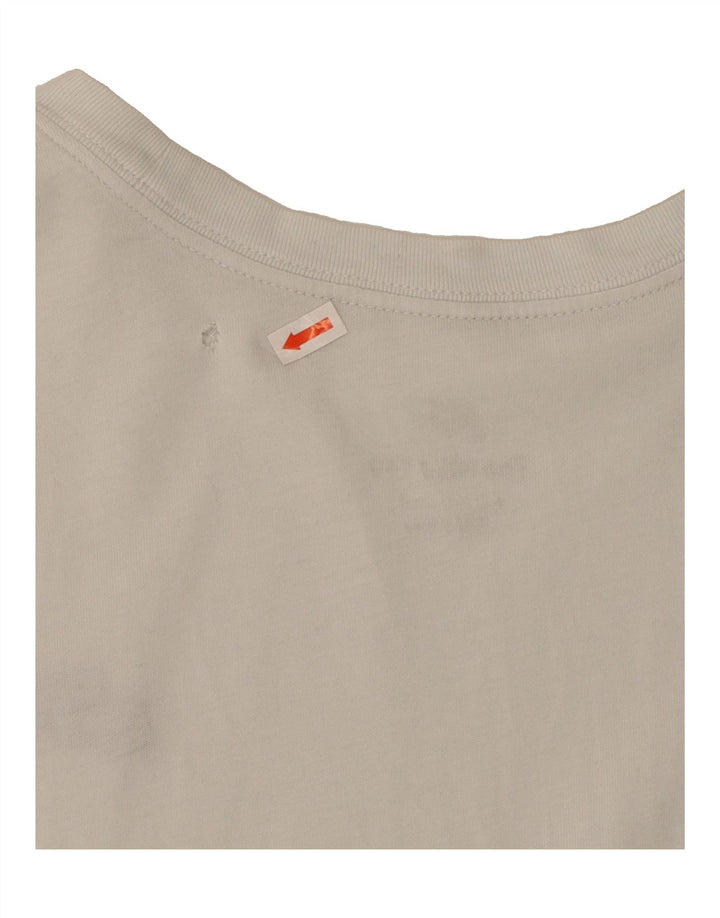 NIKE Mens T-Shirt Top Medium White Cotton Vintage Nike and Second-Hand Nike from Messina Hembry 