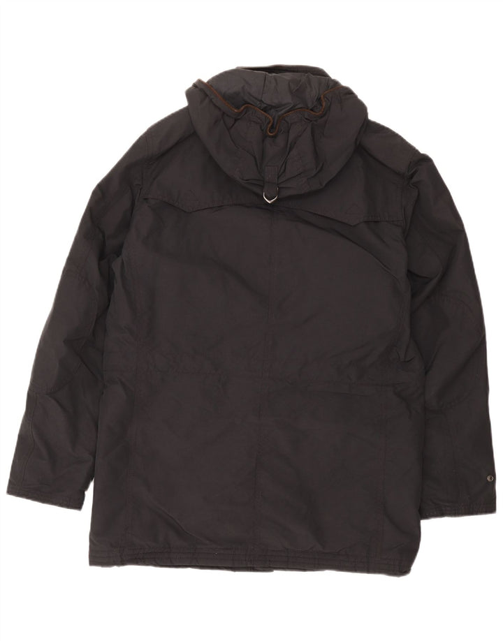 Męska kurtka parka z kapturem Massimo Dutti UK 38 Średni brąz