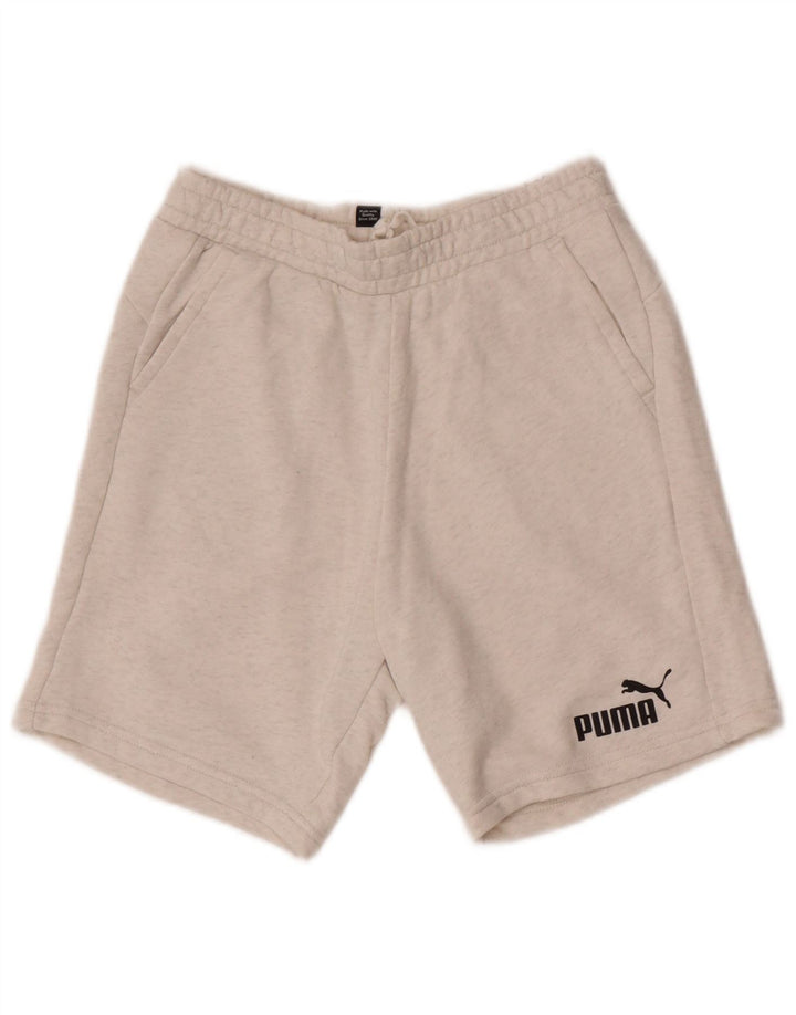 Chłopięce spodenki sportowe Puma 11-12 lat, szara bawełna