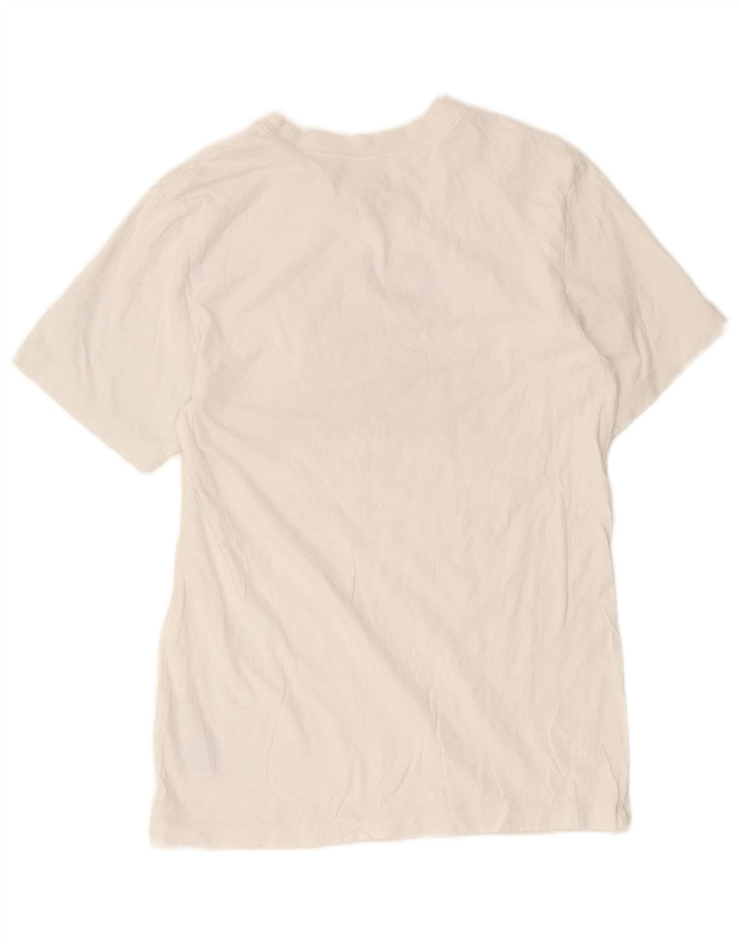 Męski T-shirt z grafiką Nike, mały, biały, bawełniany