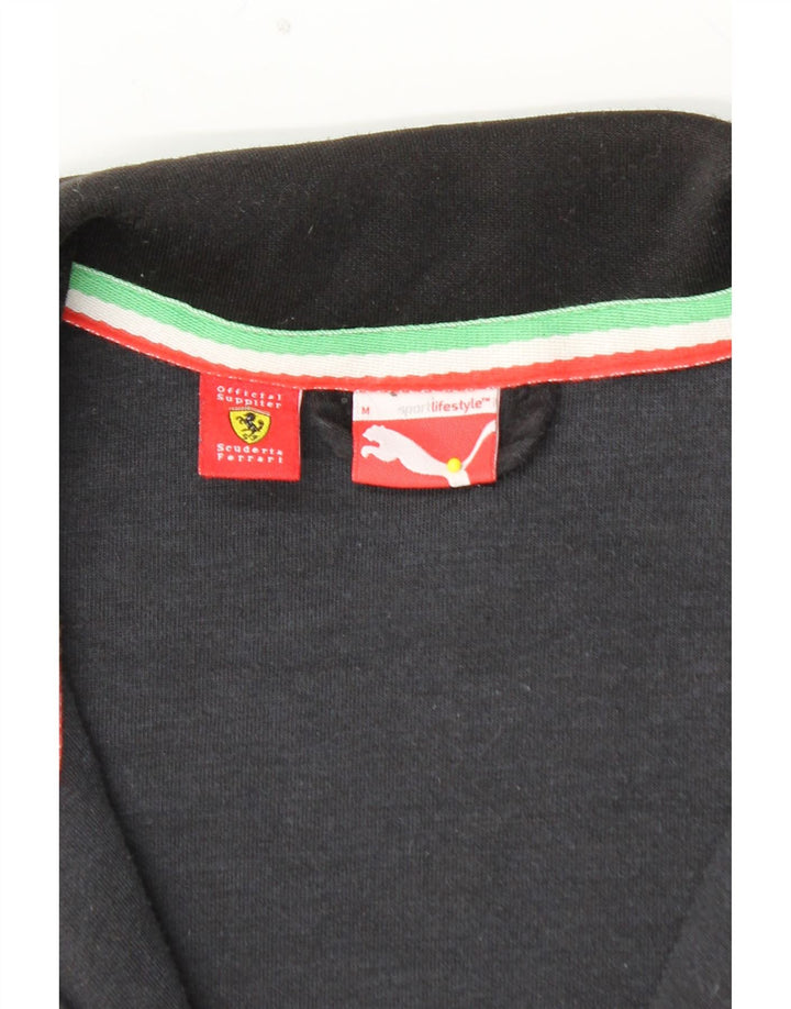 Damska kurtka dresowa PUMA Ferrari UK 14 w średnie czarne paski