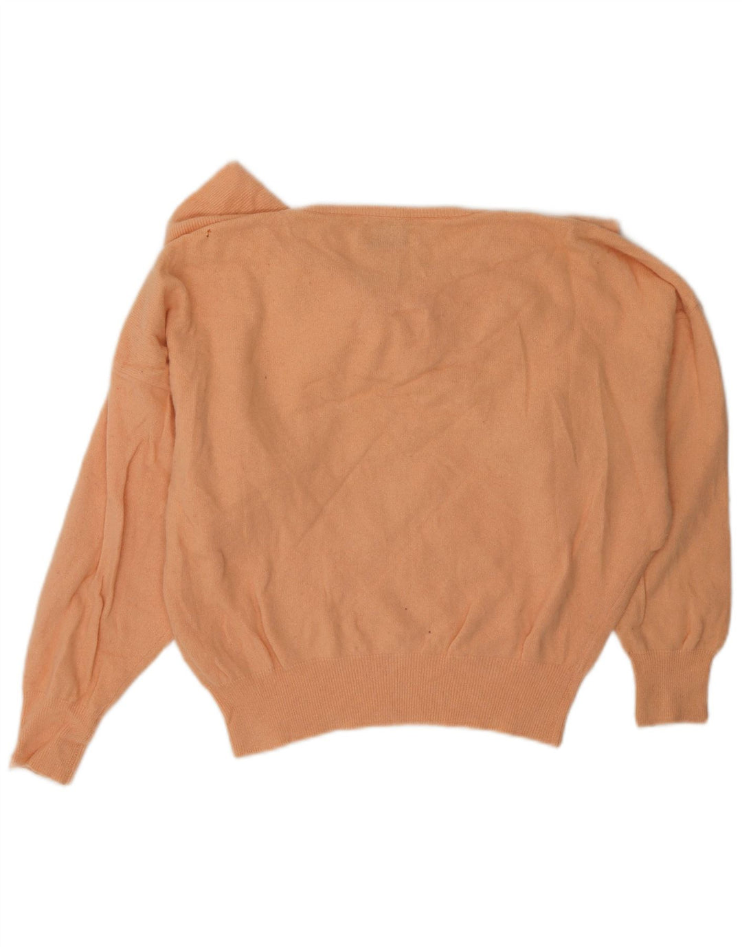 Damski sweter BENETTON z dekoltem w łódkę, UK 12, średni róż