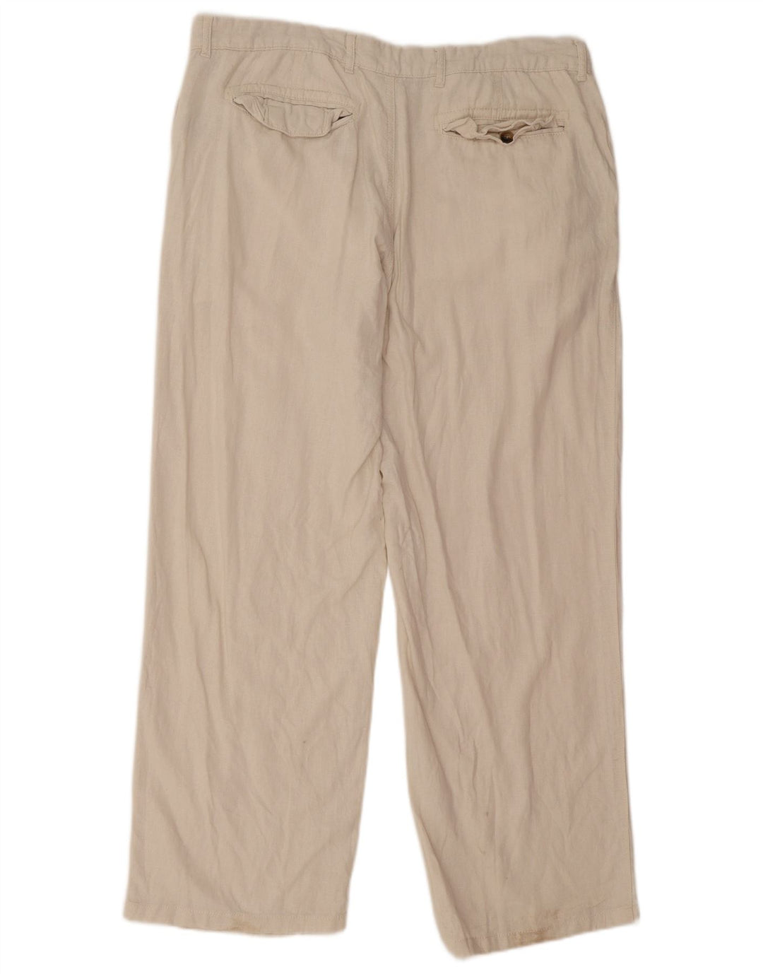 Marks & Spencer Męskie proste spodnie chino W38 L31 Off White