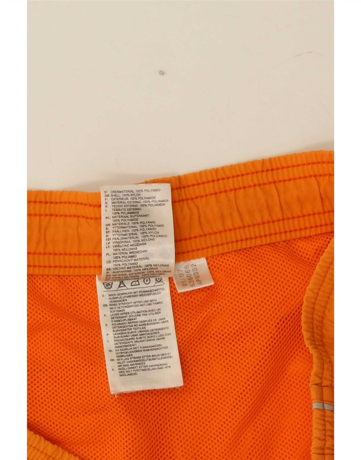 Męskie spodenki kąpielowe Adidas, duże, pomarańczowe, nylonowe