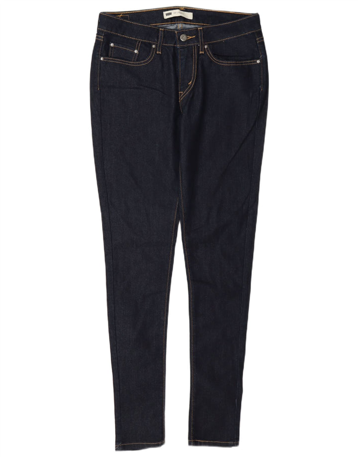 Damskie jeansy Levi's 535 Legging W30 L32 Granatowa bawełna