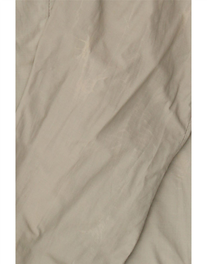 Męska kurtka przeciwdeszczowa z kapturem Lyle & Scott UK 36 Small Beige Nylon
