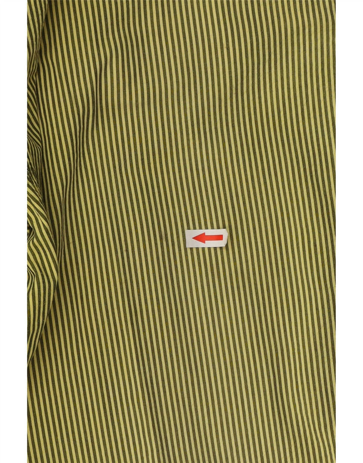 Męskie spodenki cargo Armani EU 48 Medium W36, zielone, bawełniane w prążki