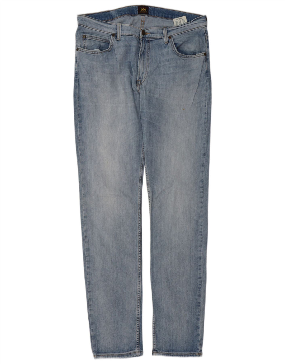 Męskie jeansy Lee Rider Slim W34 L34 Niebieskie bawełniane