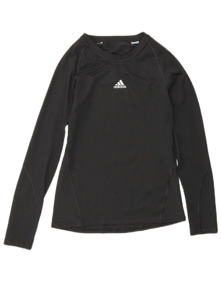 Chłopięca koszulka Adidas Aeroready z długim rękawem 11-12 lat, czarna