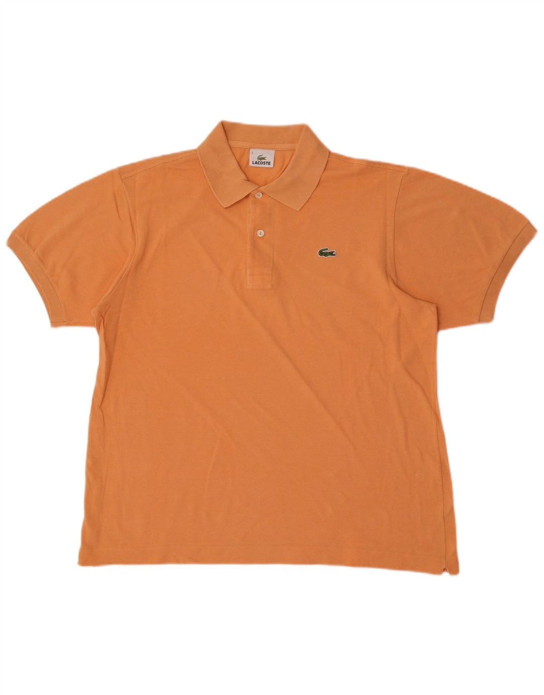 Męska koszulka polo Lacoste, rozmiar 5, duża, pomarańczowa, bawełniana