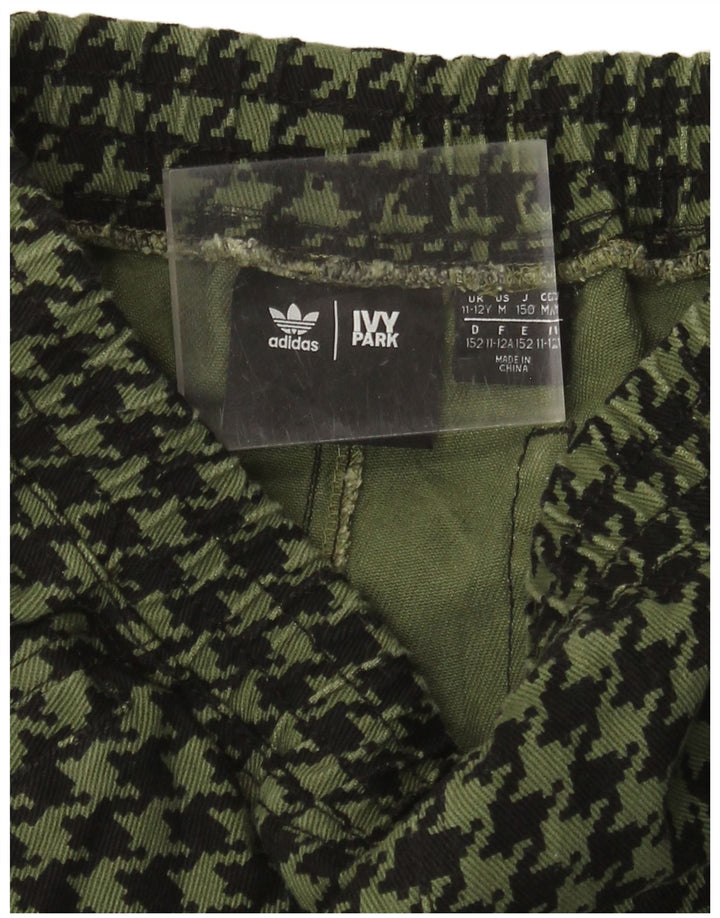 Spodnie dziewczęce ADIDAS Ivy Park Casual 11-12 lat W24 L25 Zielone