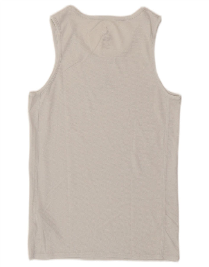 Męska kamizelka Jordan Dri Fit, mała, biała, bawełniana