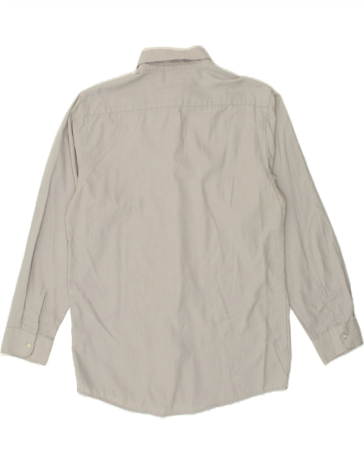 IZOD Boys Regular Shirt 15-16 Years 2XL Grey Cotton Vintage Izod and Second-Hand Izod from Messina Hembry 