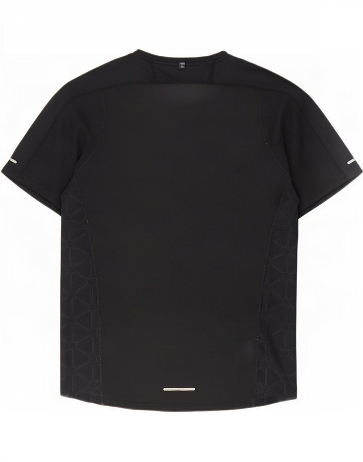 Męska koszulka Nike Dri Fit Top, średni czarny poliester
