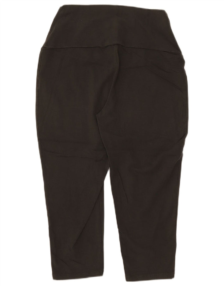 Damskie legginsy Capri MINT VELVET UK 14, duże, bawełniane w kolorze khaki