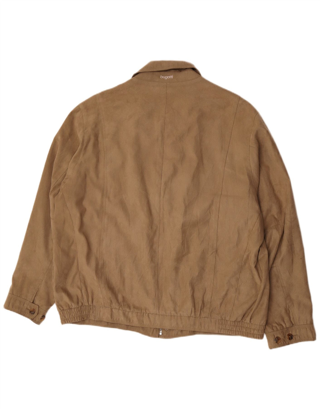 Męska kurtka bomber Bugatti EU 62 6XL Brązowy poliester
