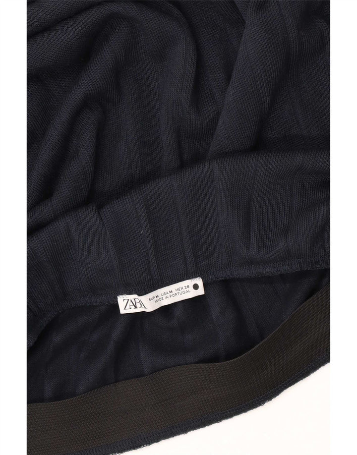 Spódnica midi damska Zara Medium W28 Granatowa