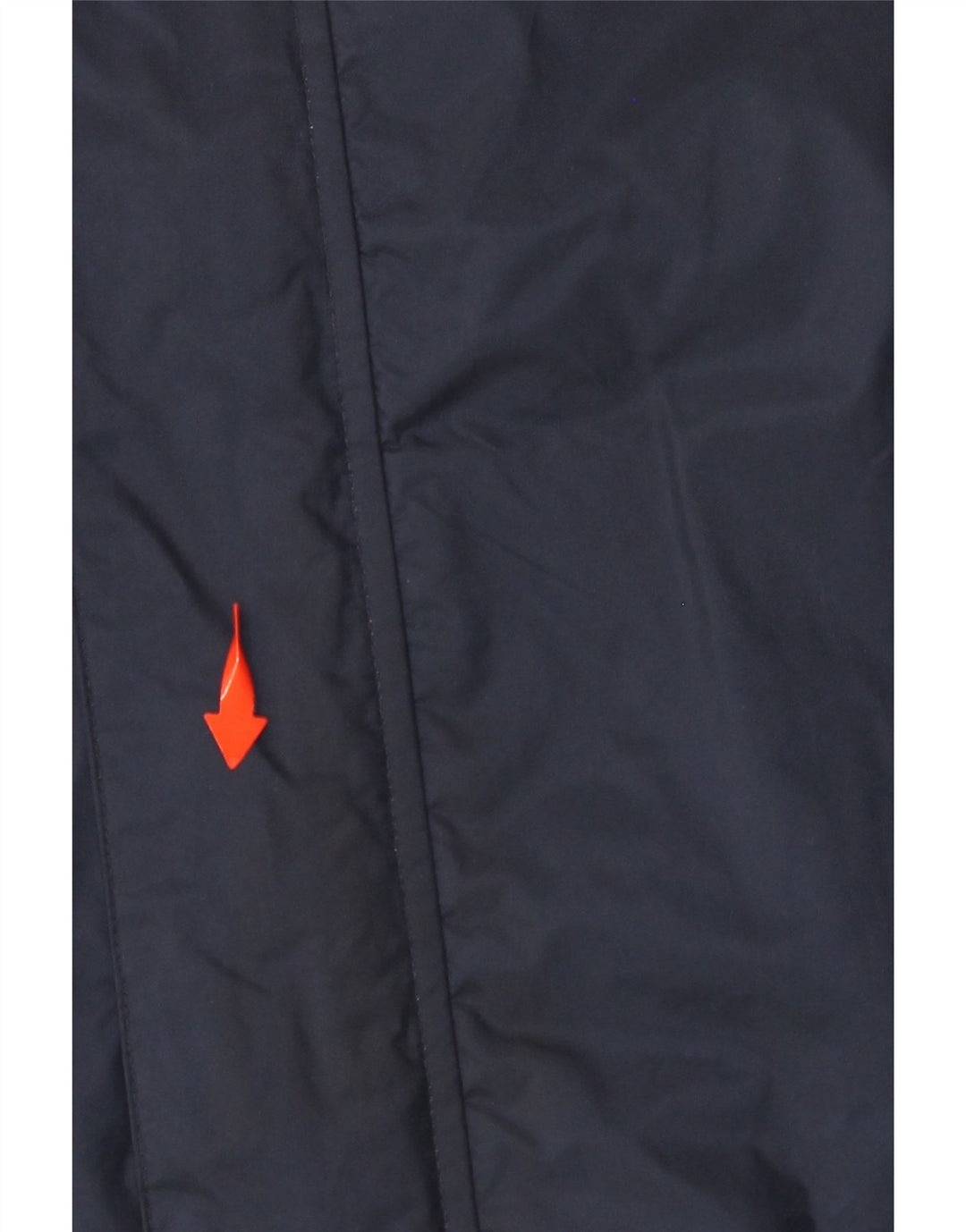 Męska kurtka przeciwdeszczowa ADIDAS z kapturem UK 40, duża, granatowa, nylonowa