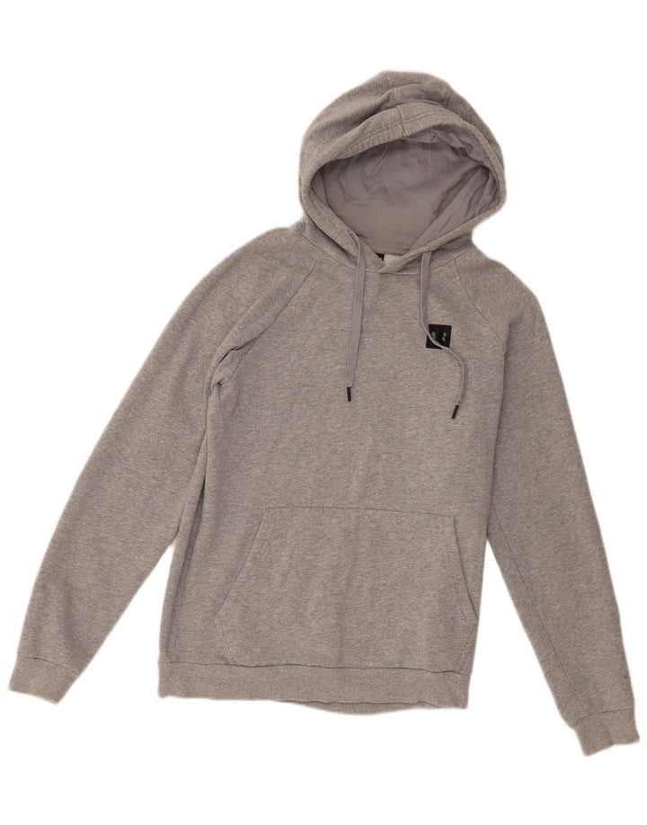 Męska bluza z kapturem Under Armour, mała, szara, nakrapiana bawełna
