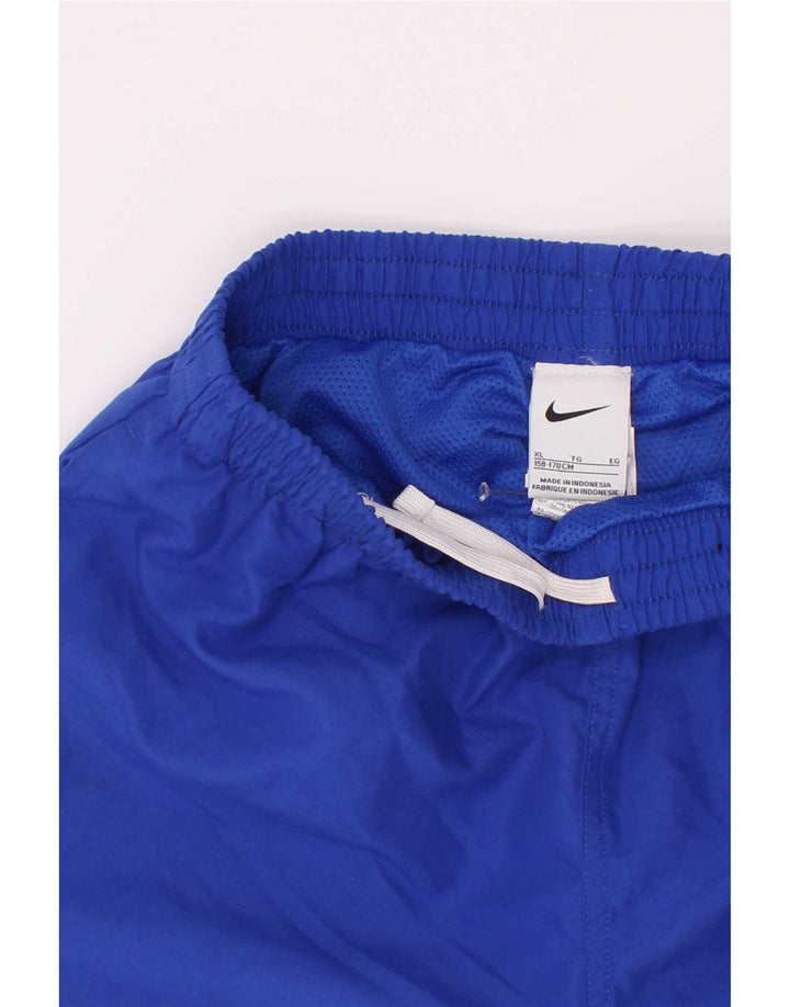 Chłopięce spodenki sportowe Nike 13-14 lat XL, niebieskie, poliestrowe