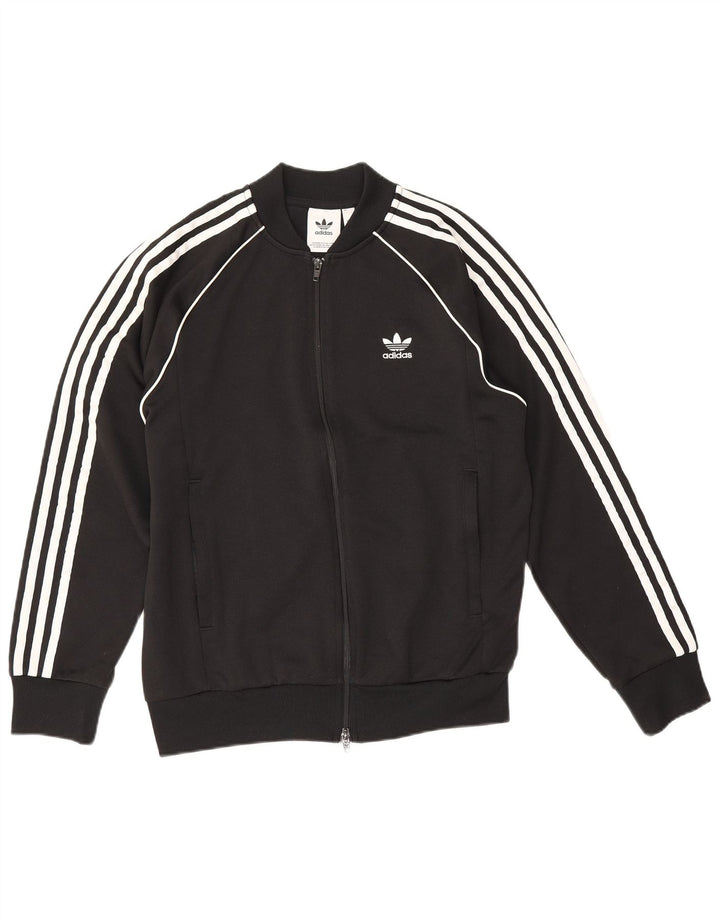 Adidas Męska bluza dresowa, średnia czarna poliester