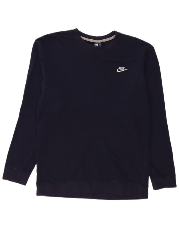 Bluza męska Nike, duża, granatowa, bawełniana