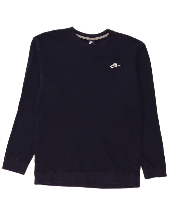 Bluza męska Nike, duża, granatowa, bawełniana