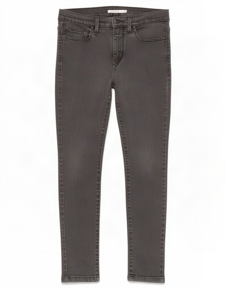 Damskie jeansy wyszczuplające Levi's W28 L26 szare