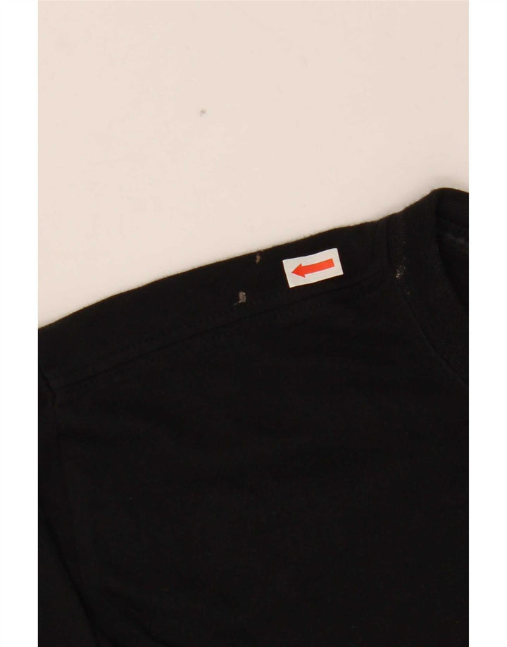 T-shirt męski Nike, średni czarny, bawełniany