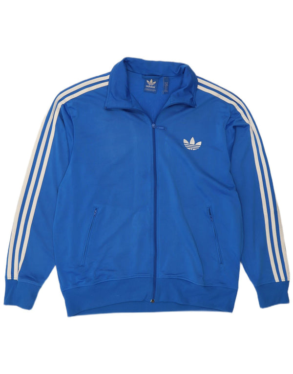 Adidas Męska bluza dresowa XL Niebieski poliester