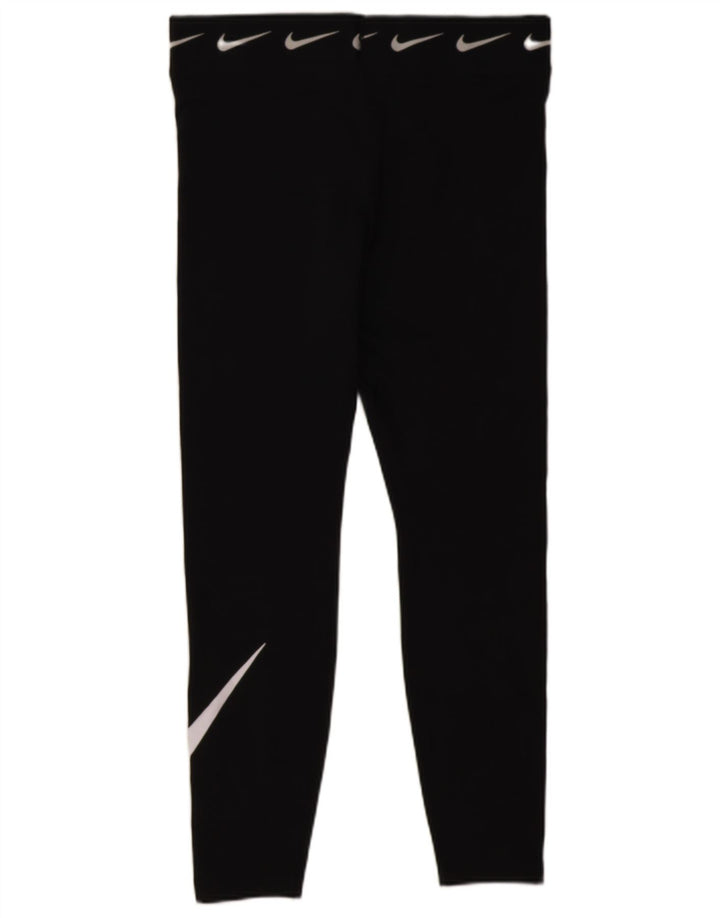 Damskie legginsy Nike Graphic UK 18 XL, czarne, bawełniane