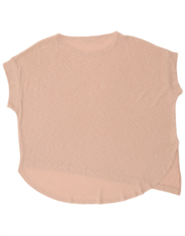 Damska bluzka oversize Zara, średni róż