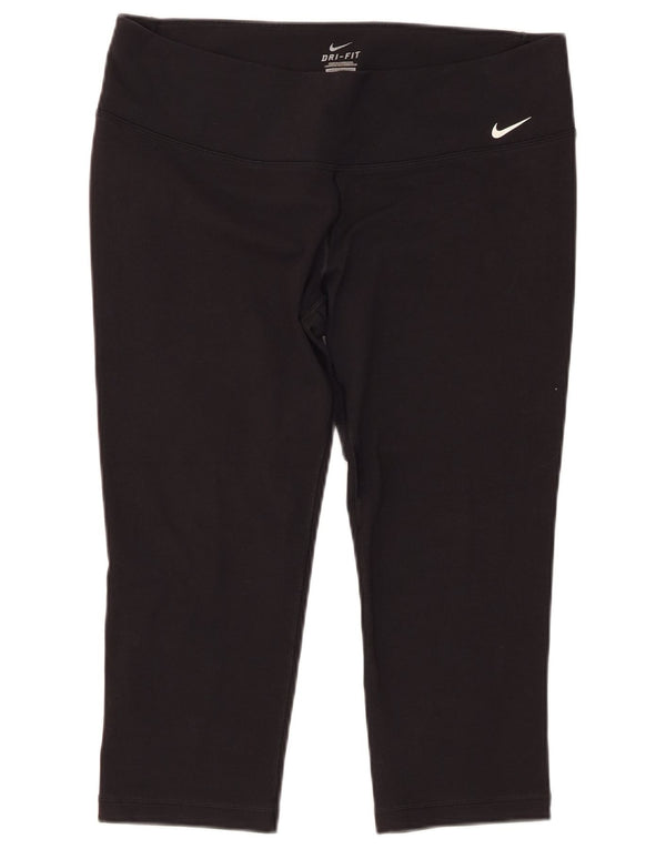 Damskie legginsy Nike Dri Fit Capri UK 18 XL czarne