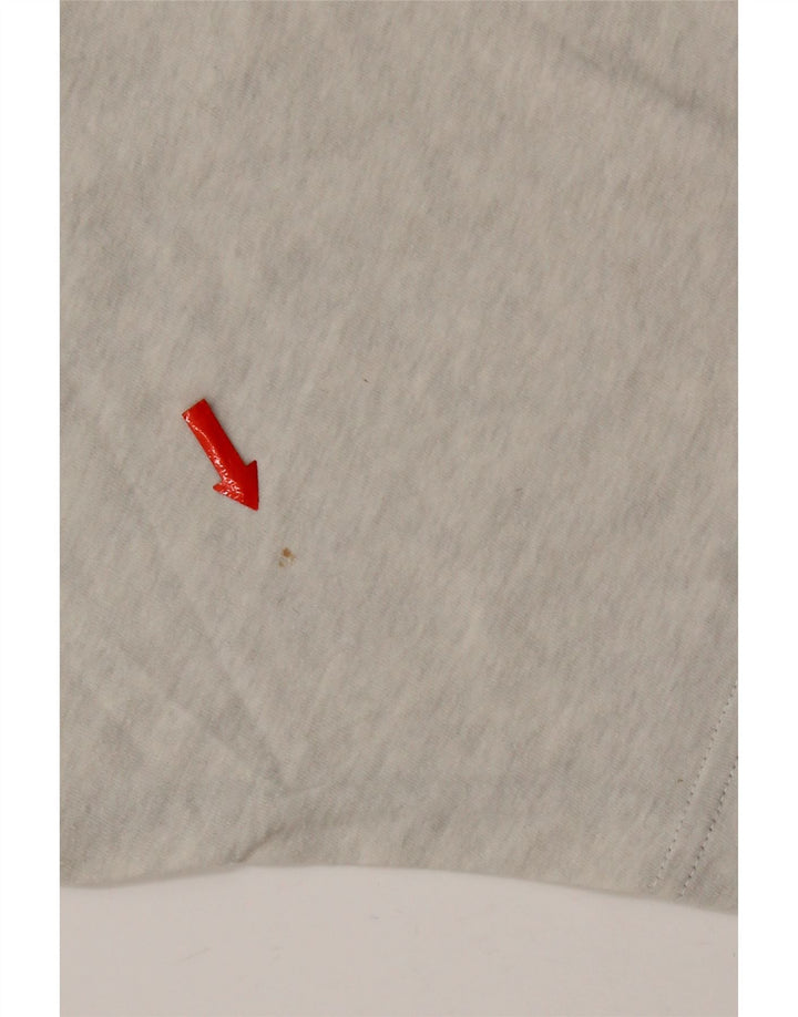 T-shirt męski Kappa Top 2XL Szara bawełna w plamki