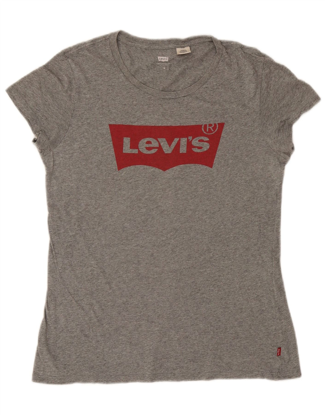 Damska koszulka z grafiką Levi's Top UK 14 Medium Grey Flecked