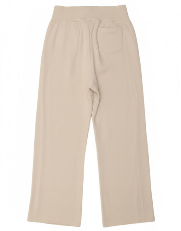 Damskie spodnie dresowe Puma UK 14, duże, białe, bawełniane