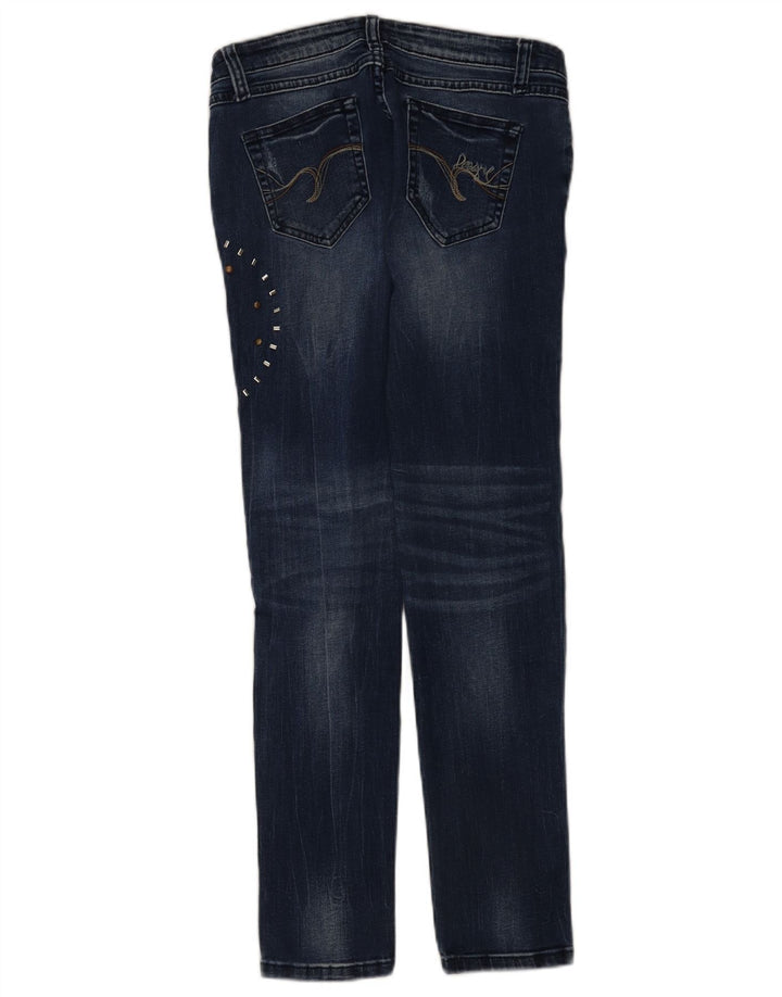 Damskie jeansy Skinny Desigual W28 L28 niebieskie