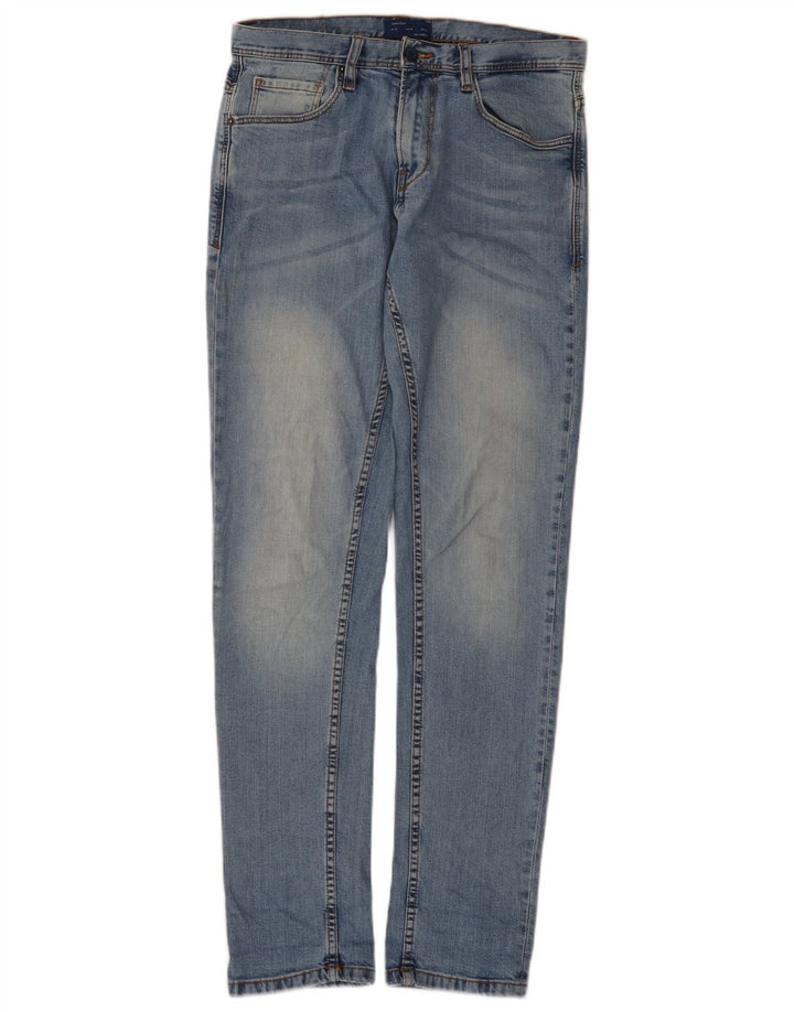 Męskie jeansy slim fit Zara EU 38 Small W30 L32 Niebieskie