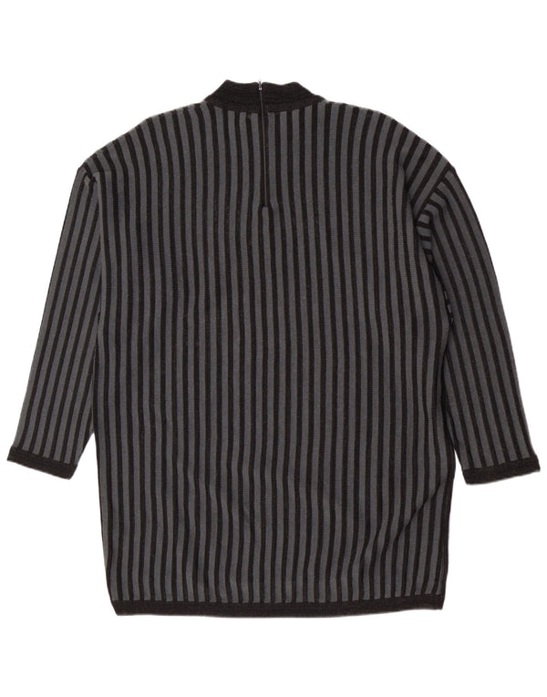 Damski sweter z golfem Portobello UK 14, średni czarny