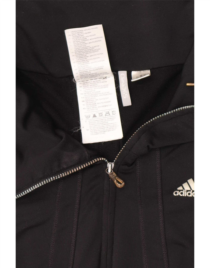 Damska kurtka dresowa Adidas Clima 365 UK 14, średni czarny poliester
