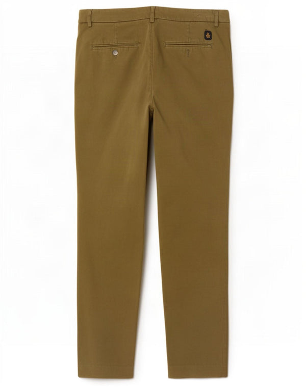 Damskie spodnie chino Refrigiwear IT 46 Large W32 L27 Khaki Cotton