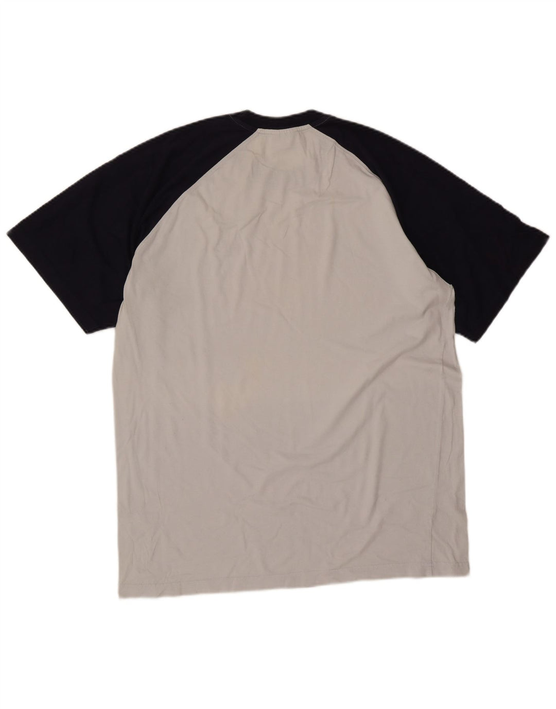 T-shirt męski Fila Top XL, szary, bawełniany z blokami kolorów