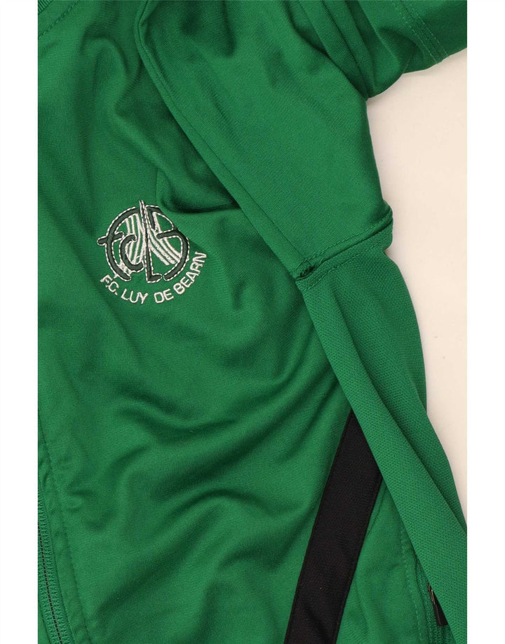 Chłopięca kurtka dresowa Nike Dri Fit w wieku 10-11 lat, w kolorze średniej zieleni