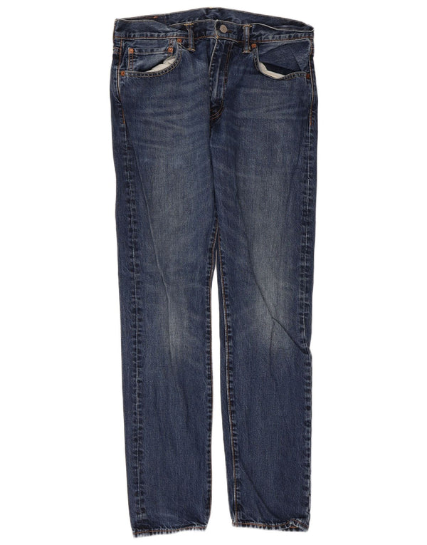 Levi's Mens 512 Slim Tapered Jeans W33 L32 Blue Cotton