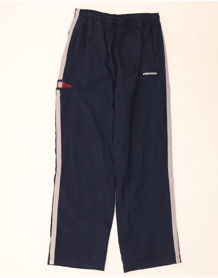 Męskie spodnie dresowe Reebok Cargo, średni granat, blok kolorów