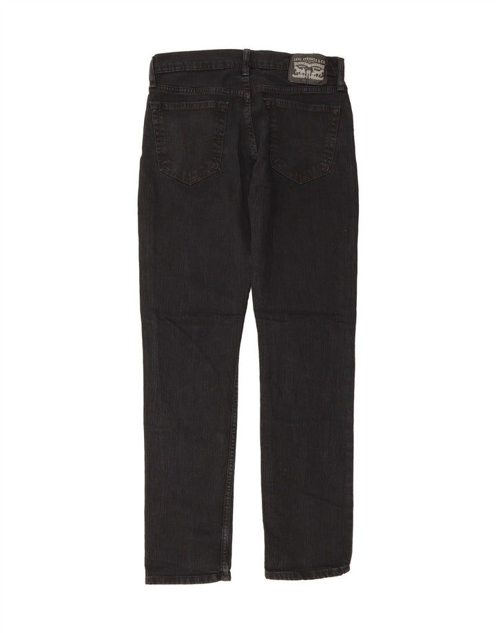 LEVI'S Mens Straight Jeans W31 L32 Black Cotton Vintage Levi's and Second-Hand Levi's from Messina Hembry 