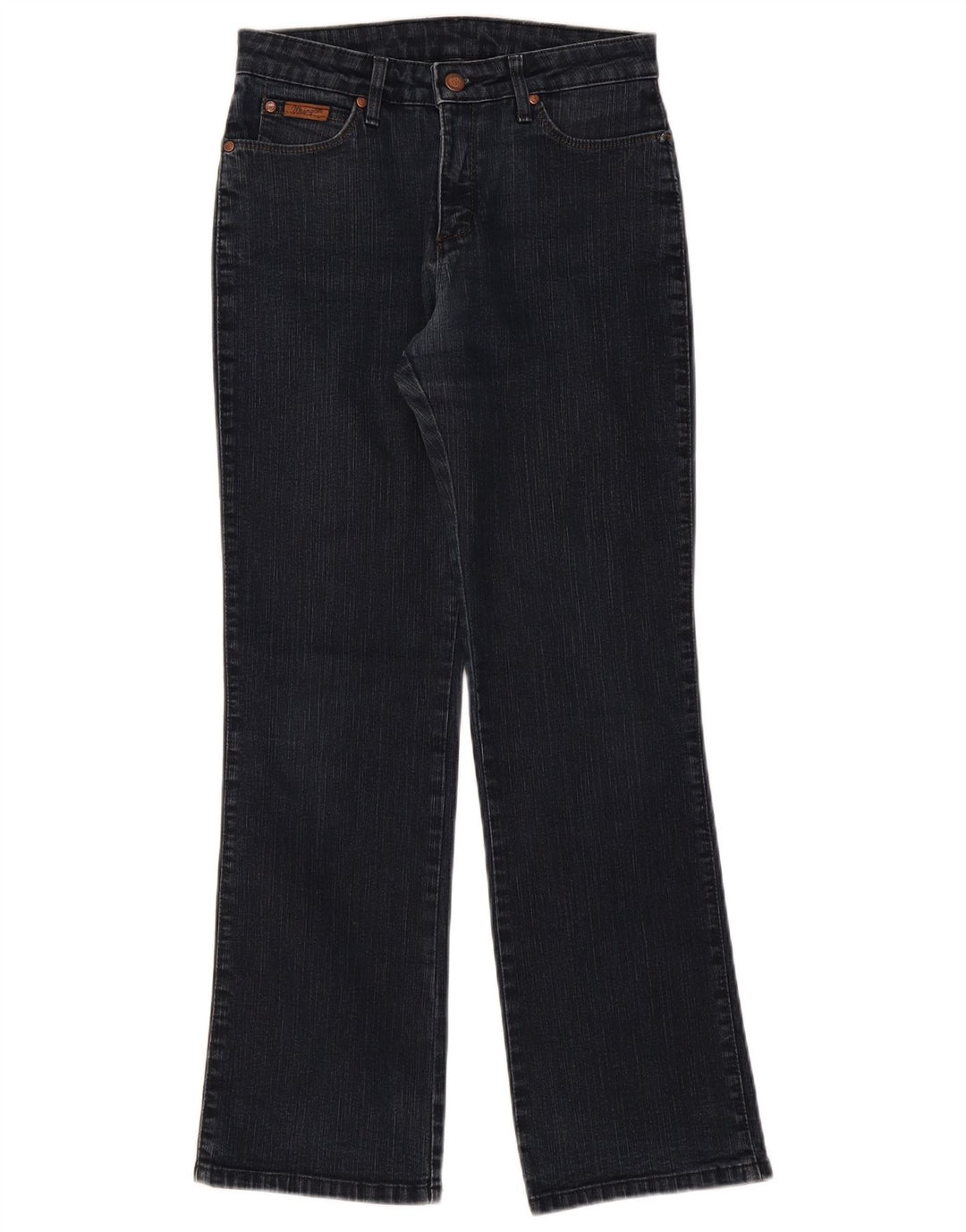 Damskie jeansy Wrangler Bootcut W28 L30 Granatowe, bawełniane